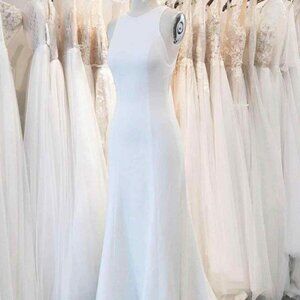 NWT Sheer Back, Minimalist dress. Brand NEW